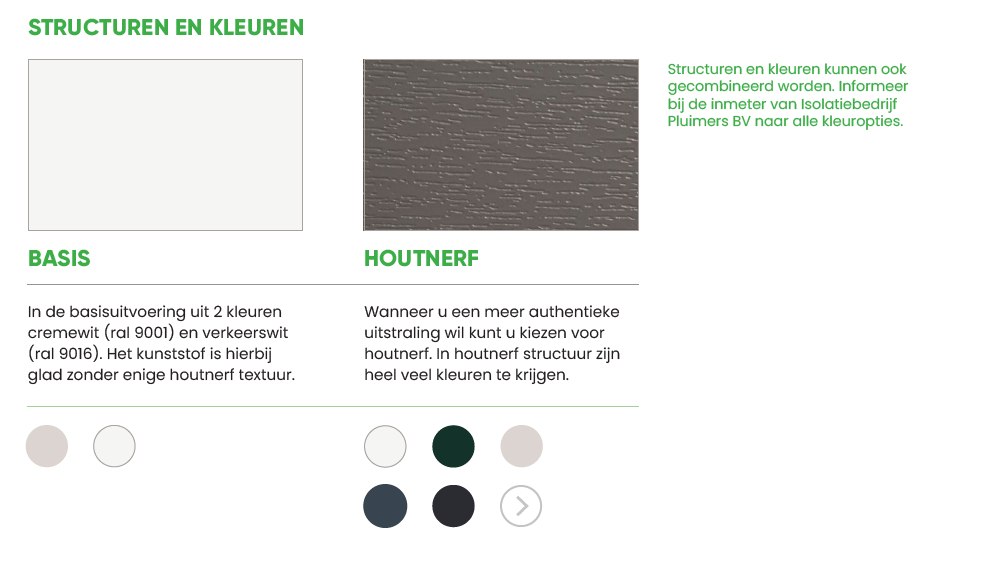ClickOver kleuren